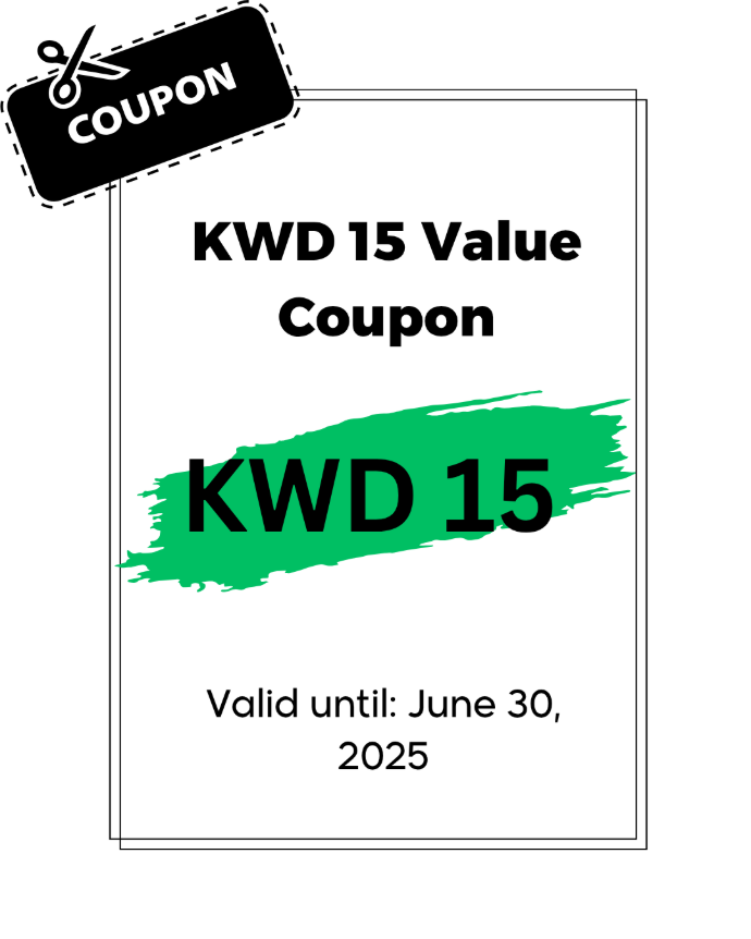 KWD 15 Value Coupon